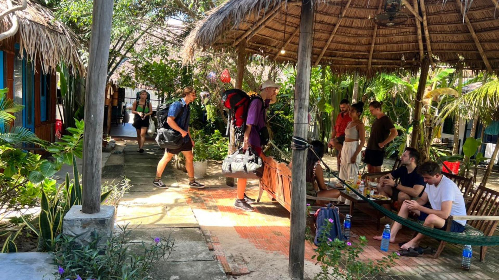 The Seaside Bungalow Hostel And Bar Hoi An Esterno foto